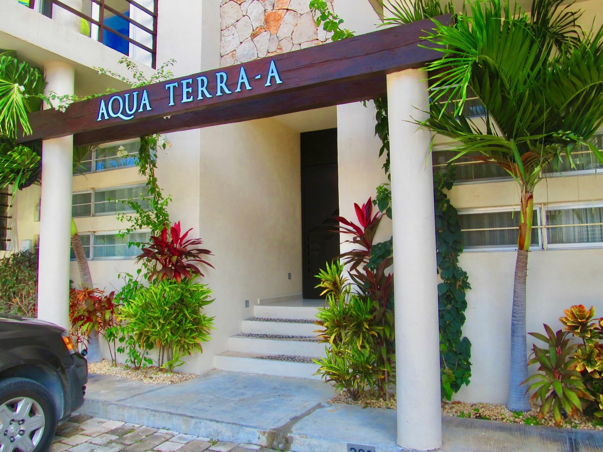 Aqua Terra - Quiet Condo For 4 Playa del Carmen Buitenkant foto