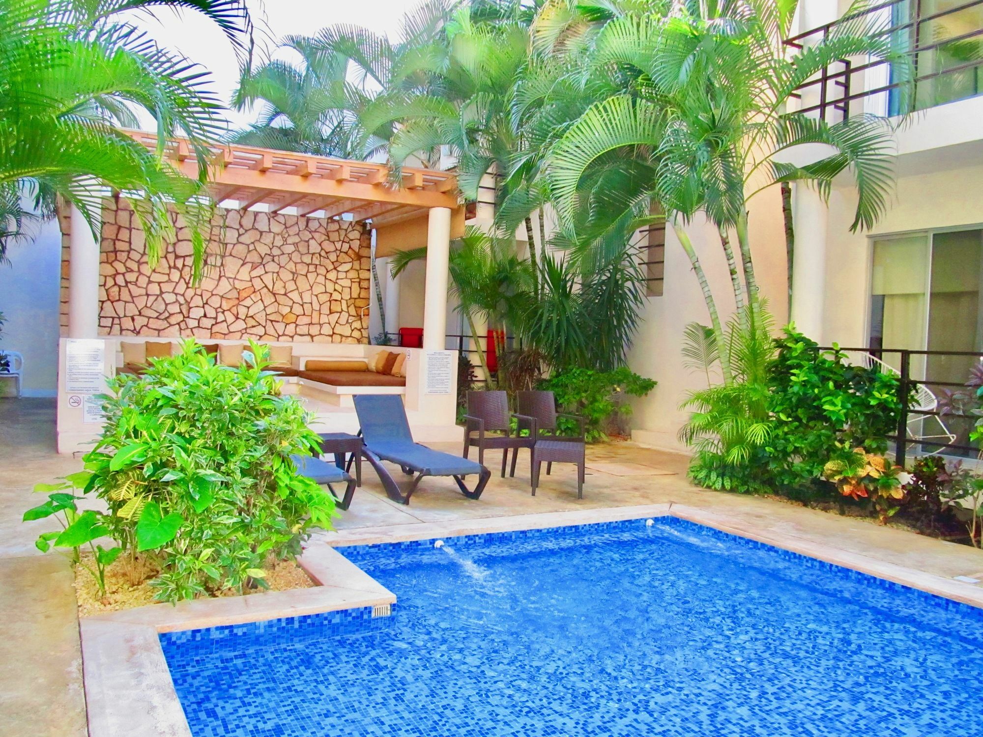 Aqua Terra - Quiet Condo For 4 Playa del Carmen Buitenkant foto